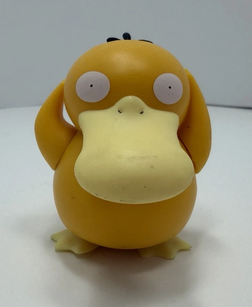 Pokemon Psyduck Battle Figure - 3 inch Articulated Battle Figure